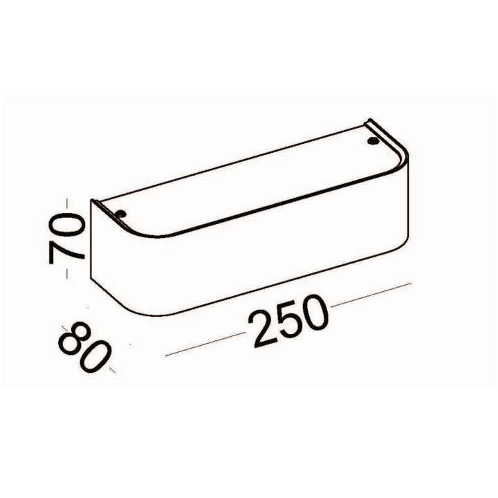 Wall light LED ELKIM NORIP S, M, L