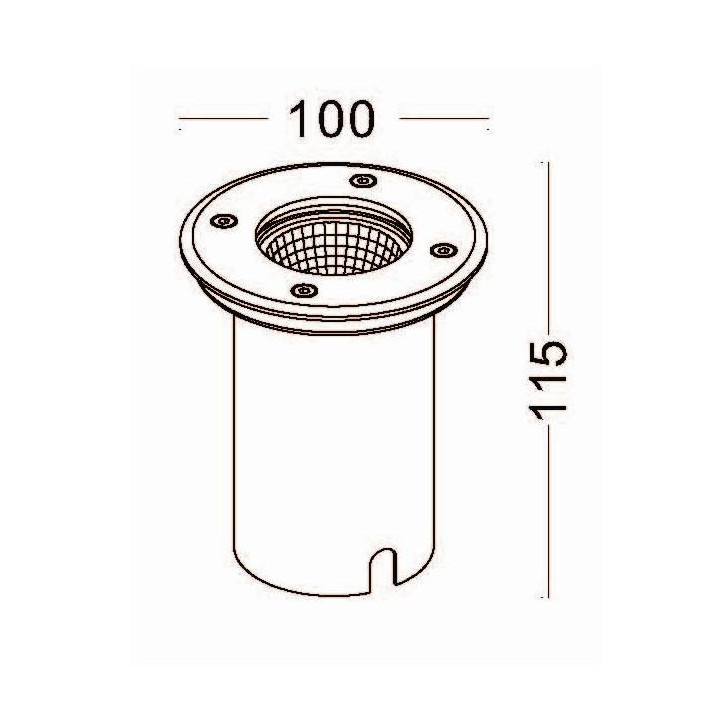 Lampa LED zewnetrzna ELKIM ODL021