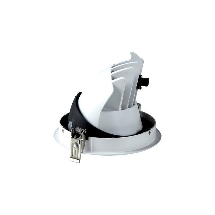 PULL OUT wychylny downlight LED 10W, 30W 3000K-4000K biały, czarny