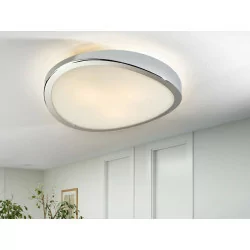 SCHULLER LEDA CHROME CEILING LAMP 429126