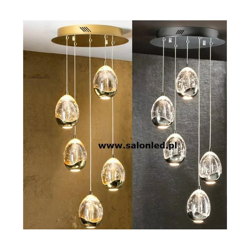 Pendant lamp SCHULLER ROCIO 5 LED