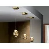 Pendant lamp SCHULLER ROCIO 1 LED chrome, gold