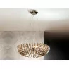 Pendant lamp SCHULLER ARIADNA 12L chrome, champagne