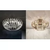 Ceiling lamp SCHULLER ARIADNA 9L chrome, champagne