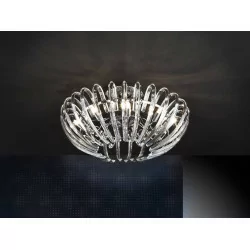 Ceiling lamp SCHULLER ARIADNA 9L chrome, champagne