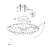 Ceiling lamp SCHULLER ARIADNA 9L chrome, champagne