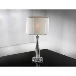 SCHULLER LIN Table lamp white, black, clear