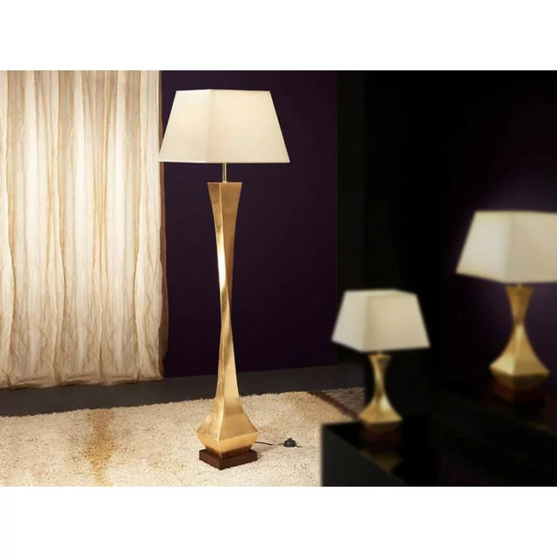 SCHULLER DECO 661543, 662514 floor lamp silver, gold