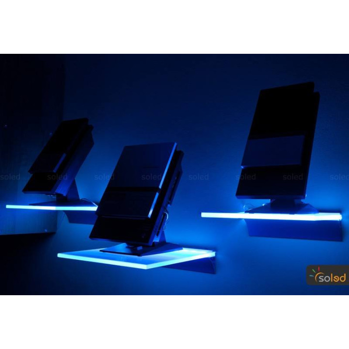 P&oacute;łka LED RGB podświetlana 400x150x6mm