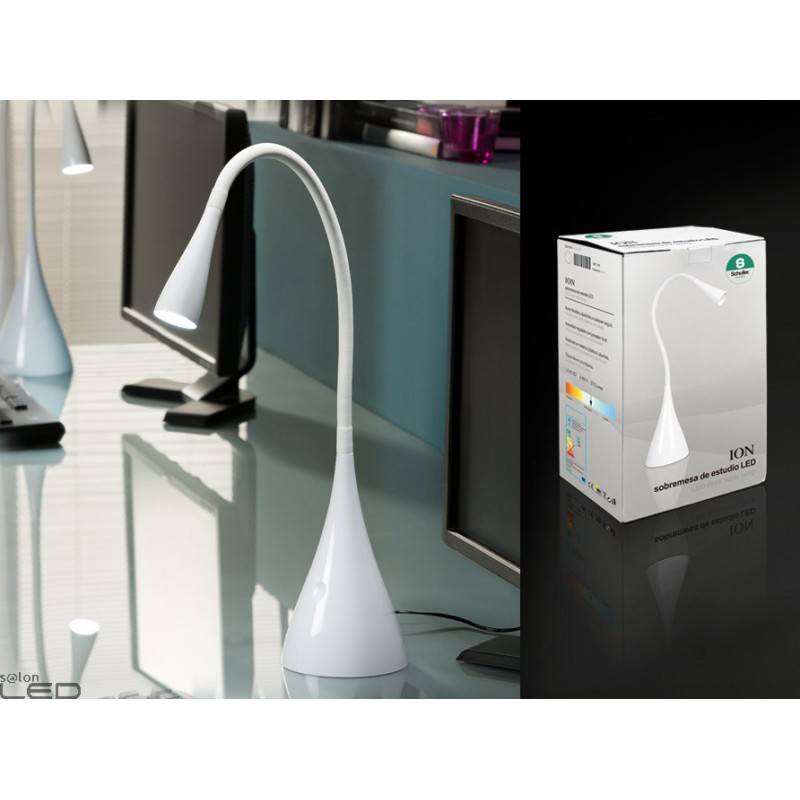 SCHULLER ION 587145 LED desk table lamp white -> Table Salon Led Galet SCHULLER ION 587145 LED desk table lamp white -> Table Salon Led Galet