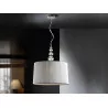 Pendant lamp SCHULLER MERCURY white, black, clear