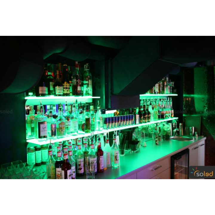 P&oacute;łka LED RGB podświetlana 700x200x8mm