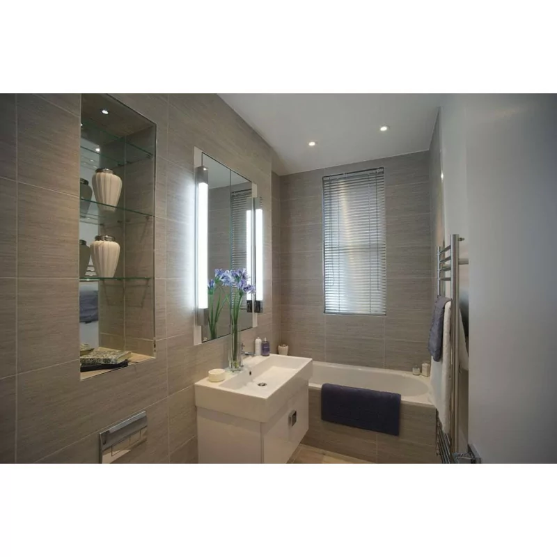astro romano 600 0667 0999 chrome bathroom wall light led christmas flood light