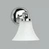 ASTRO NENA 1105001 bathroom wall light chrome with white glass