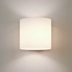 ASTRO Luga Switched 1074001 round wall lamp made of glass with a switch