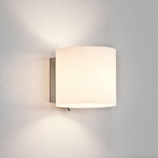 ASTRO Luga Switched 1074001 round wall lamp made of glass with a switch