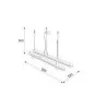 CLEONI Ramita 1373P1PN3 suspended LED lamp