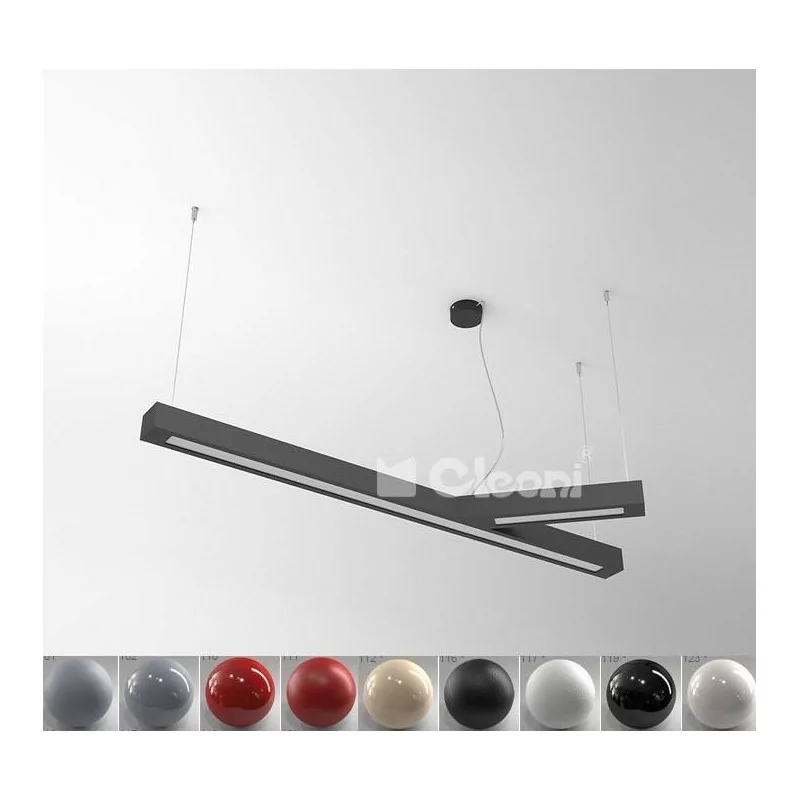CLEONI Ramita 1373T1PN4 suspended LED lamp 45W