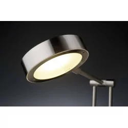 Paulmann Zed LED lampka biurkowa 5W żelazo sat.