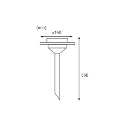 Paulmann Solar Ufo LED IP44 1x0,2W