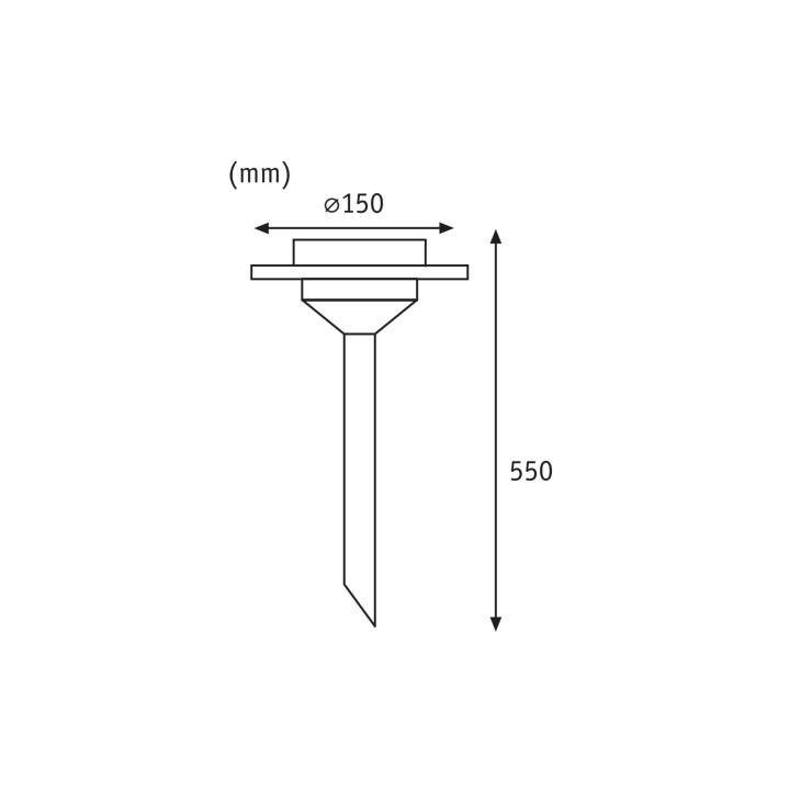 Paulmann Solar Ufo LED IP44 1x0,2W