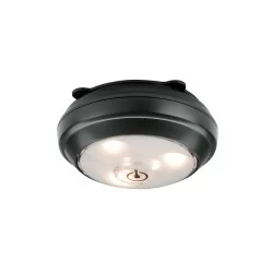 Paulmann ButtonLED opr szafkowa LED antracyt 3x1,5V AAA plastik