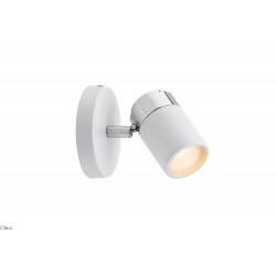 Paulmann Spotlight LED 1x10W Zyli IP44 bar 230V, White/chrome