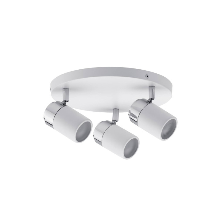 Paulman Zyli LED IP44 spot 3x3.5W biały/chr