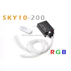 Gwiezdne niebo RGB SKY10-200 radiowy