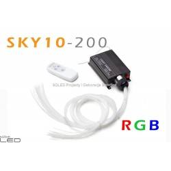 Gwiezdne niebo RGB SKY10-200 radiowy