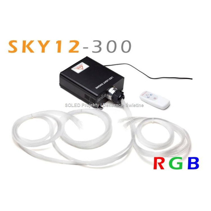 Gwiezdne niebo RGB SKY12-300 radiowy