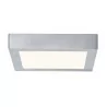 Paulmann  panel  Lunar chrome matt, white mat square 12,5W 