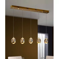 Pendant lamp SCHULLER ROCIO 5 LED