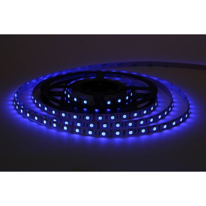 Taśma LED RGB 300LED SMD5050 60LED/m 10mm Rolka 5m niewodoodporna