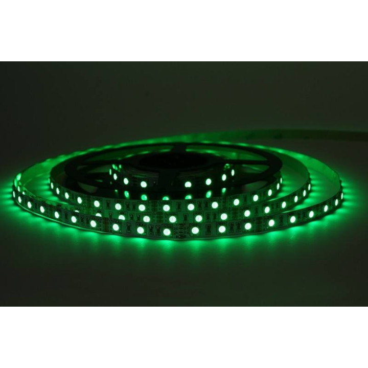 Taśma LED RGB 300LED SMD5050 60LED/m 10mm Rolka 5m niewodoodporna