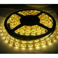 Strip LED 300 SMD5050 Warm white 5m waterproof 10mm