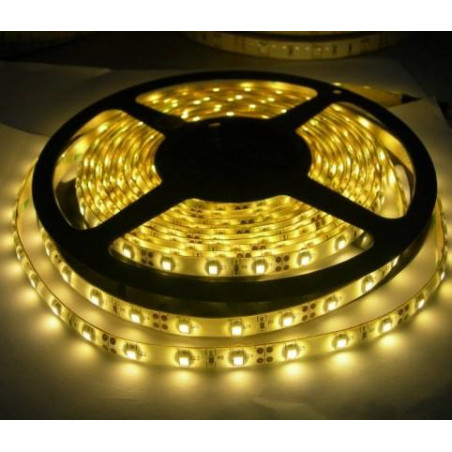 Strip LED 300 SMD5050 Warm white non-waterproof 5m width 10mm