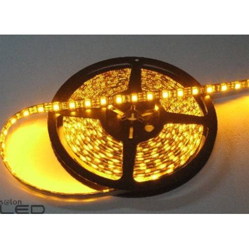 Taśma LED 300 Żółta Rolka 5m niewodoodporna 8mm