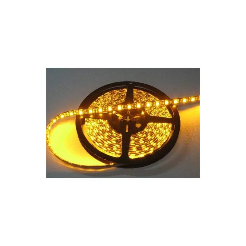  Taśma LED 300 Żółta Rolka 5m niewodoodporna 8mm