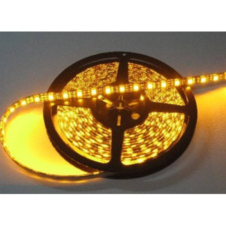  Taśma LED 300 Żółta Rolka 5m niewodoodporna 8mm