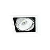 BPM GRAN CUBE 8210 12V 16,3W square white, alu downlight