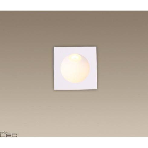 MAXlight stairway fixture TIME IP54 H0073 2W 230V withe