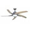 Ceiling Fan Viper Plus with LED Light Antique Brass