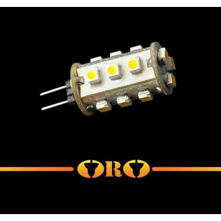 Żar&oacute;wka ORO G4 21 LED SMD Biała Ciepła 360 Stopni