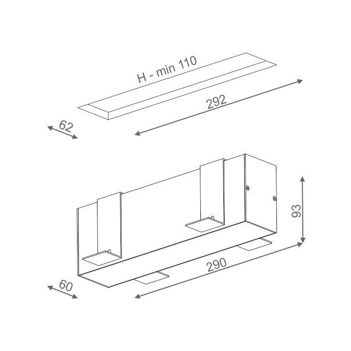 AQFORM SET TRU 29 LED recessed 37840