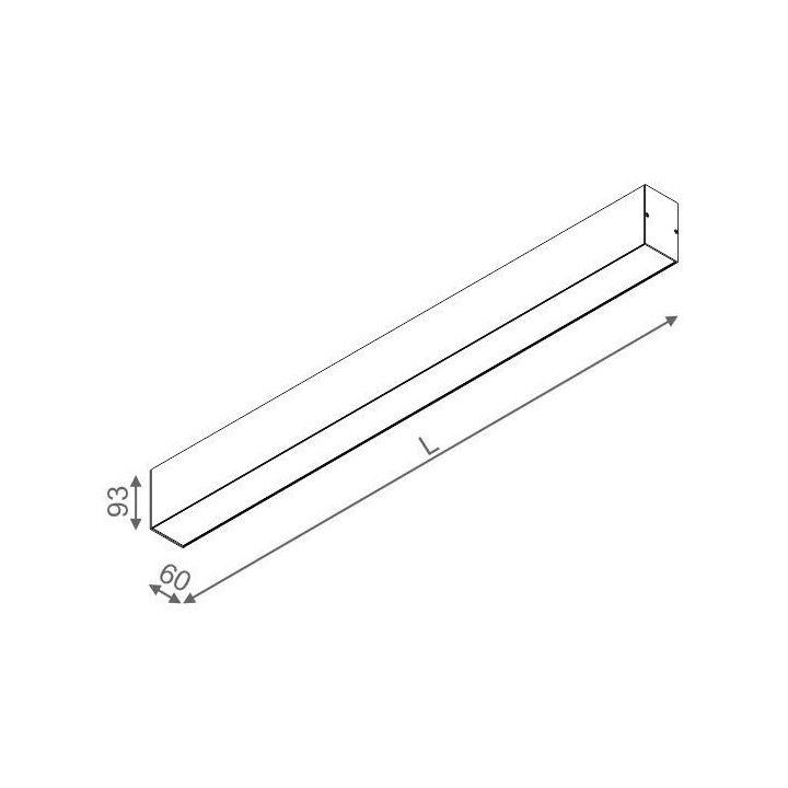 AQFORM SET TRU LED hermetic natynkowy IP44