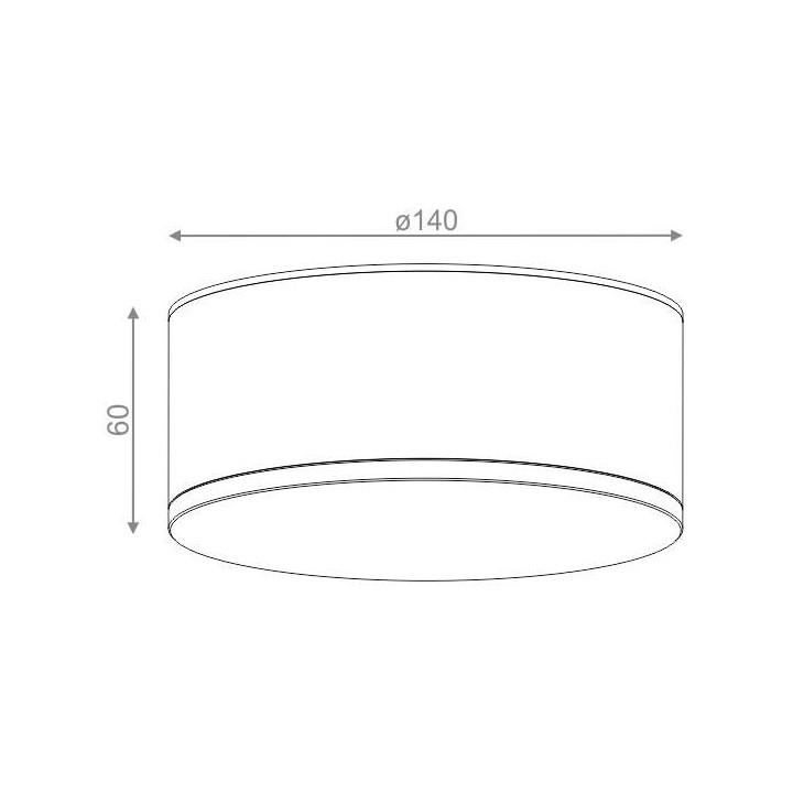 AQFORM Only Round 6 LED 230V surface 45312