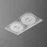 AQUAFORM SQUARES 111x2 QRLED  recessed 30117, 30118