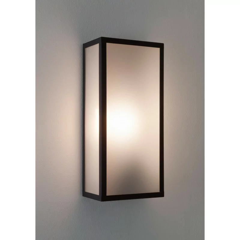 ASTRO MESSINA SENSOR 1183004 black outdoor wall lamp E27 1x 60W