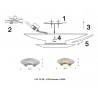 SCHULLER HOLE 148193, 148277 ceiling LED lamp